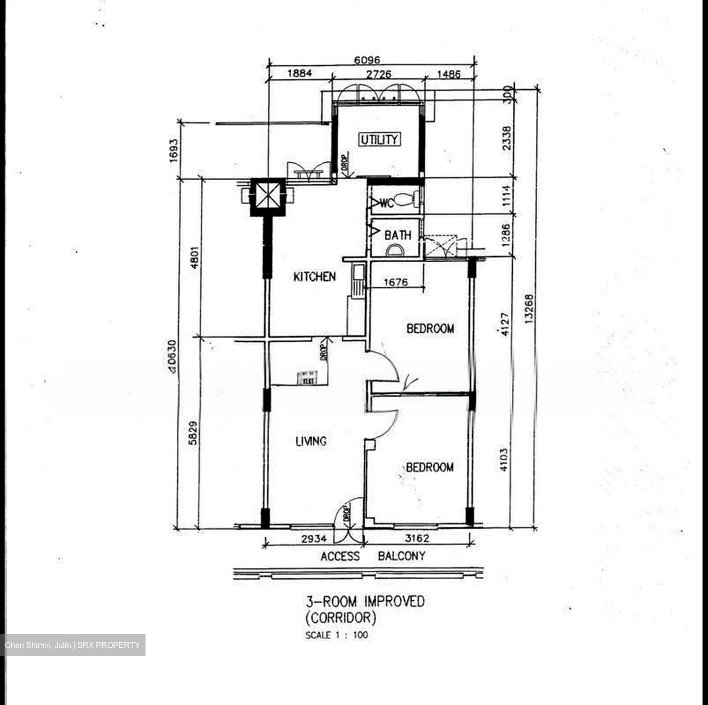 Blk 85 Whampoa View (Toa Payoh), HDB 3 Rooms #618911651